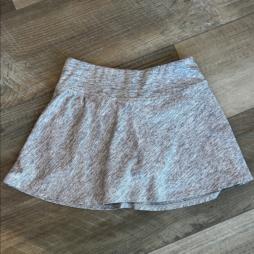 Fila Heather Gray Tennis Skirt